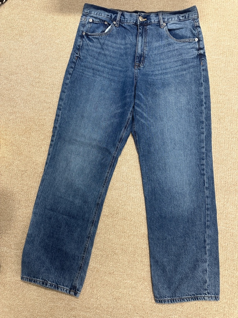 Aeropostale wide leg Blue Denim Jeans size 12